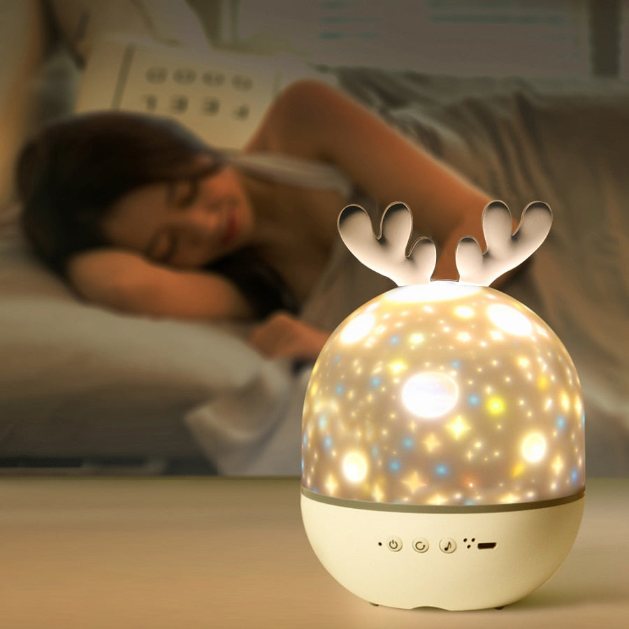 Sky Projector Night Light With BT Speaker