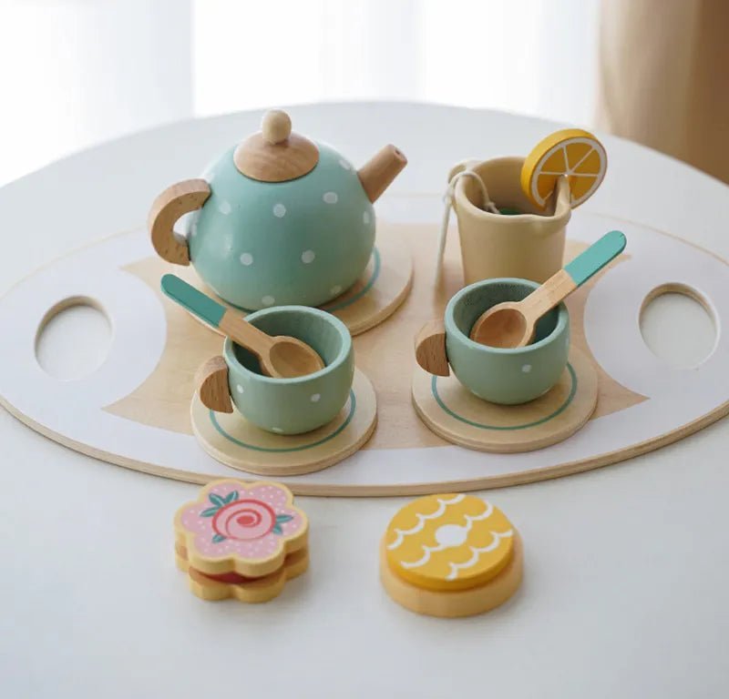 Montessori Afternoon Tea Set - Beige Bunny