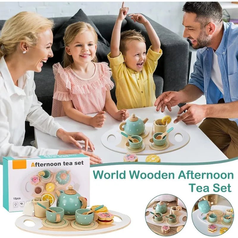 Montessori Afternoon Tea Set - Beige Bunny