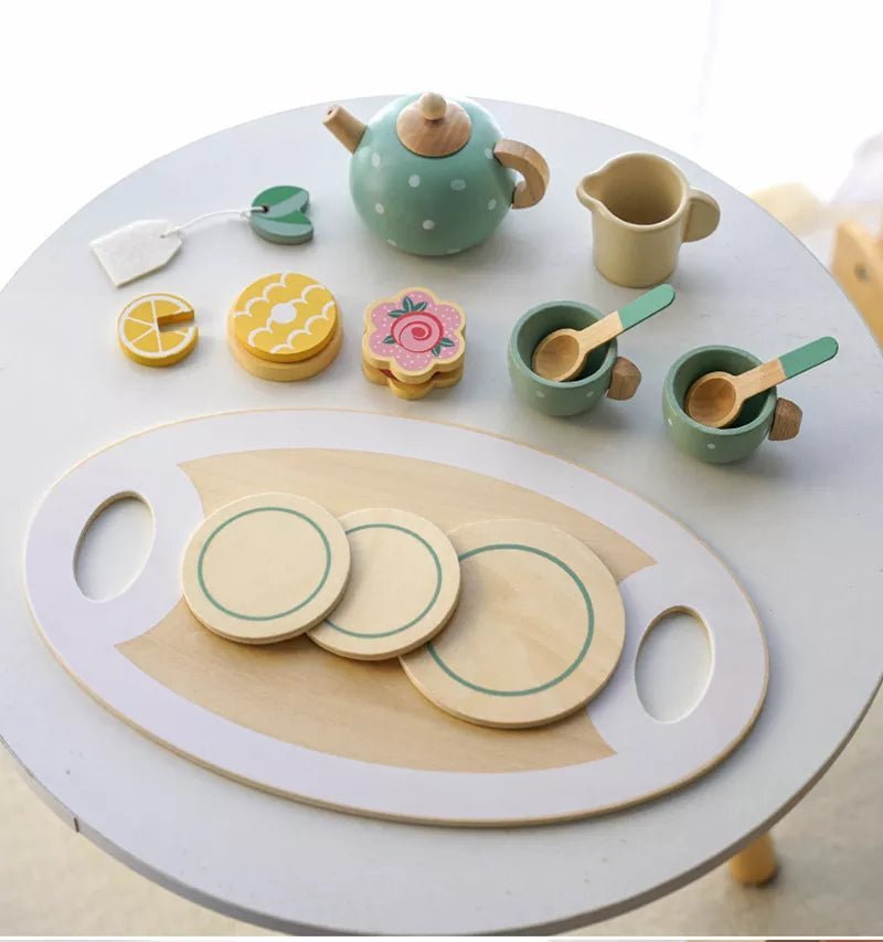 Montessori Afternoon Tea Set - Beige Bunny