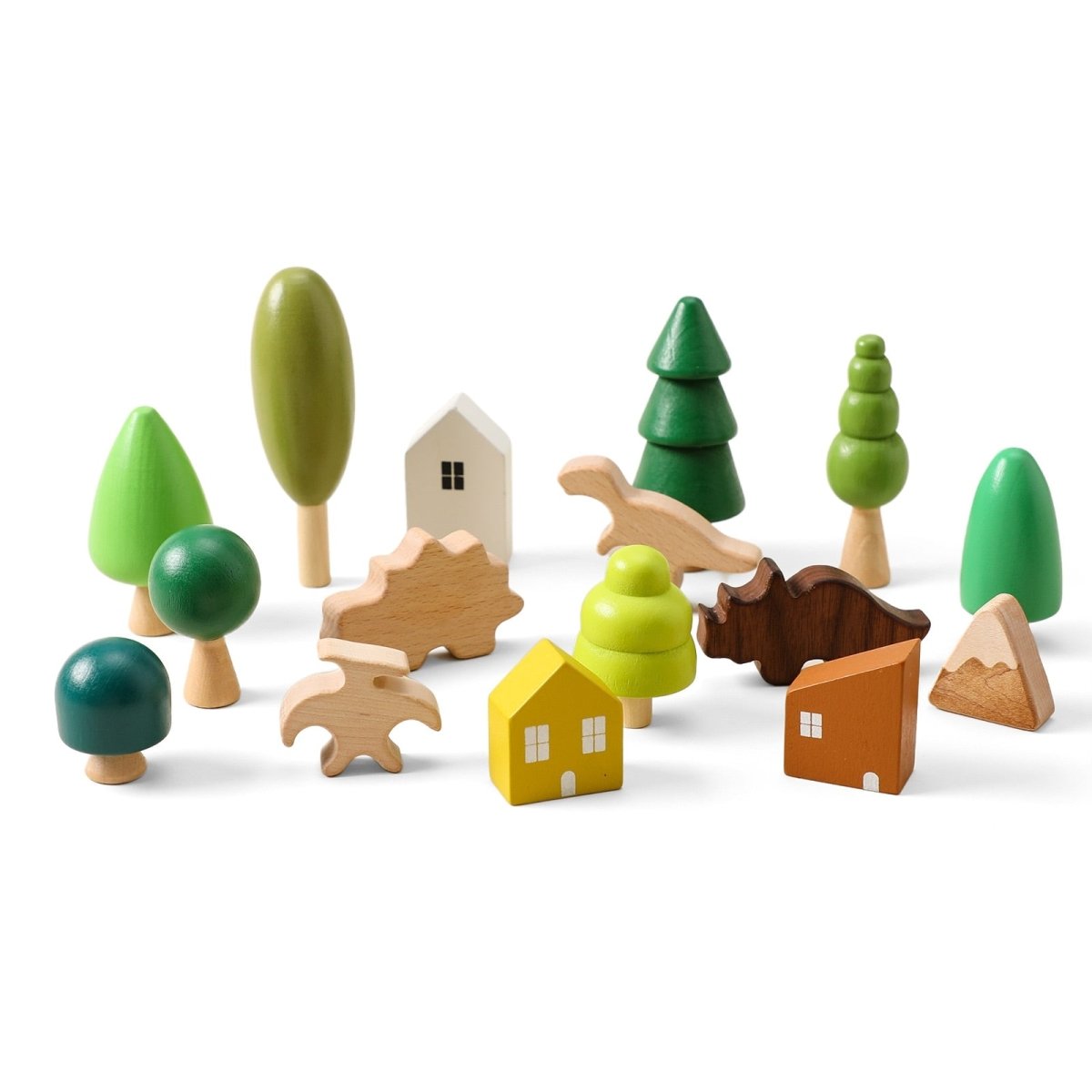 Montessori Forest Stacking Toy - Beige Bunny