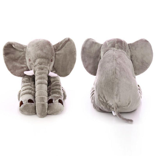 Adorable Baby Elephant Cuddle Pillow - Beige Bunny